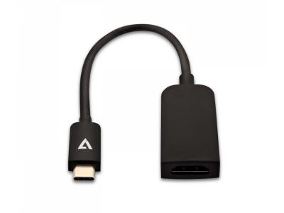 V7 V7UCHDMISL-1E USB-C to HDMI 1.4 Adapter - Black