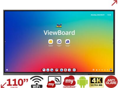 Viewsonic ViewBoard IFP110G 110” 4K Business Interactive Touchscreen with MyViewBoard