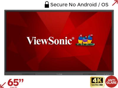 Viewsonic ViewBoard IFP65G1 65” 4K Secure OS-Free Interactive Touchscreen