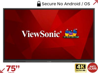 Viewsonic ViewBoard IFP75G1 75” 4K Secure OS-Free Interactive Touchscreen