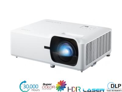 Viewsonic LS710HD Projector - 4200 Lumens, 16:9 Full HD 1080p, 0.49:1 Throw Ratio - Laser Lamp-Free Short Throw Installation