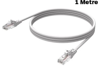 VISION 1 Metre Professional White CAT6 Cable - TC-1MCAT6