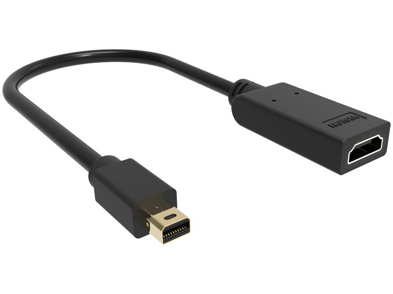 VISION Professional Black Mini-DisplayPort to HDMI Adaptor - TC-MDPHDMI/BL