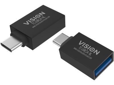 VISION Professional USB-C to USB 3.0A Adaptor - TC-USBC3A/BL