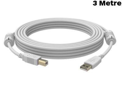 VISION 3 Metre USB-A to USB-B 2.0 Cable - TC2 3MUSB 
