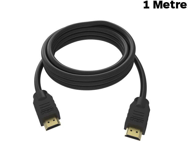 VISION 1 Metre HDMI 2.0 Cable - TC-1MHDMI/BL