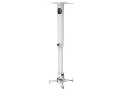 Vision TM-TELE Telescopic Projector Ceiling Mount for Projectors up to 10kg - White