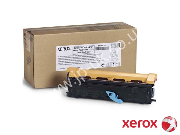 Genuine Xerox 006R01297 Black Toner to fit FaxCentre F2121 Mono Laser Fax