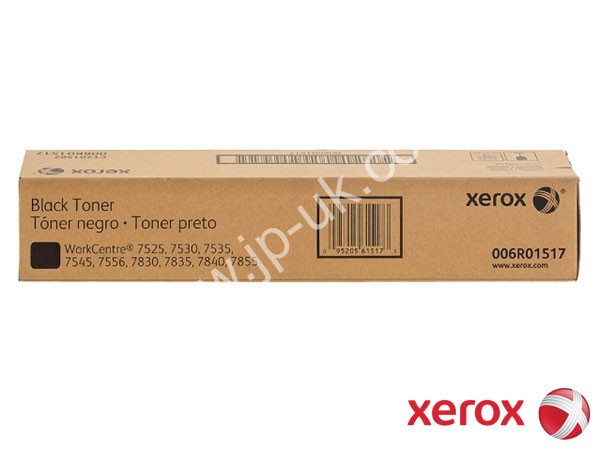 Genuine Xerox 006R01517 Black Toner to fit WorkCentre 7835 Colour Laser Printer