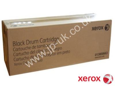 Genuine Xerox 013R00663 Black Drum Kit to fit Xerox Colour Laser Printer