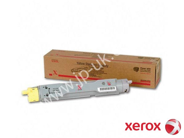 Genuine Xerox 106R00670 Yellow Toner to fit Toner Cartridges Colour Laser Printer