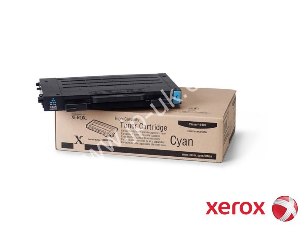 Genuine Xerox 106R00680 Hi-cap Cyan Toner to fit Colour Laser Colour Laser Printer