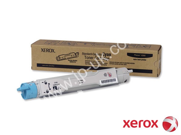 Genuine Xerox 106R01214 Cyan Toner to fit Phaser 6360DB Colour Laser Printer