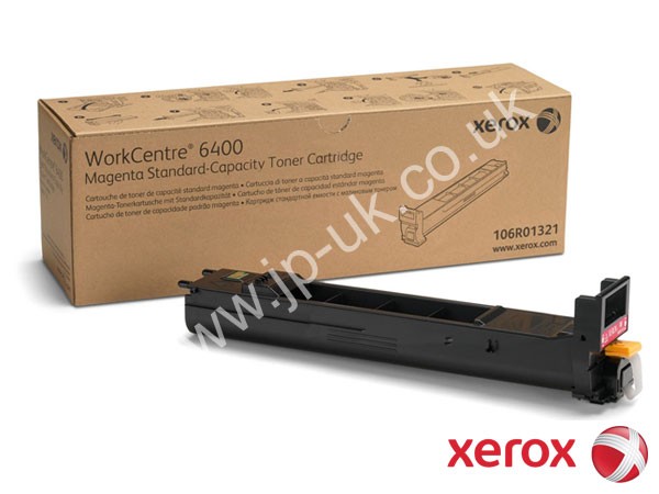 Genuine Xerox 106R01321 Magenta Toner to fit WorkCentre 6400XF Colour Laser Printer