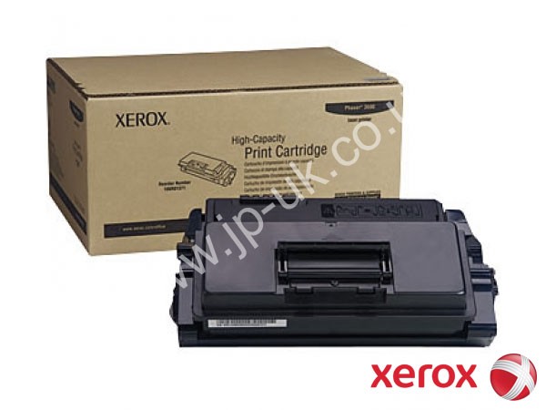 Genuine Xerox 106R01371 Hi-Cap Black Toner to fit Phaser 3600B Mono Laser Printer 