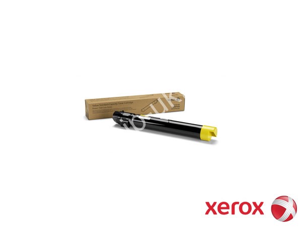 Genuine Xerox 106R01435 Yellow Toner to fit Phaser 7500DT Colour Laser Printer