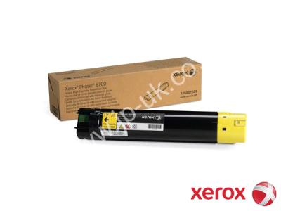 Genuine Xerox 106R01509 Hi-Cap Yellow Toner to fit Xerox Colour Laser Printer