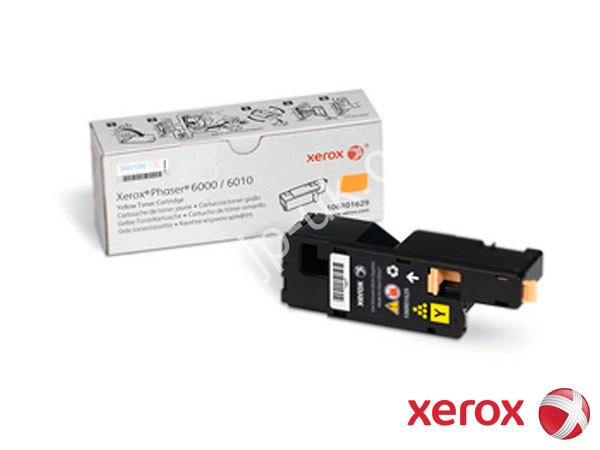 Genuine Xerox 106R01629 Yellow Toner to fit Phaser 6000 Colour Laser Printer