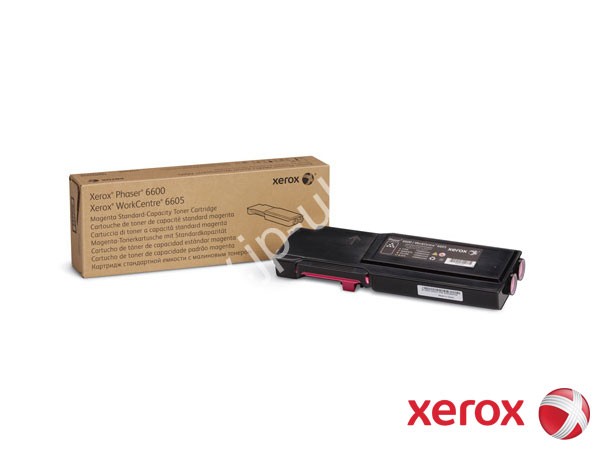 Genuine Xerox 106R02246 / 106R02238 Magenta Toner to fit Phaser 6600DN Colour Laser Printer