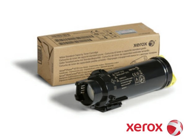 Genuine Xerox 106R03475 Yellow Toner to fit WorkCentre 6515 Colour Laser Printer