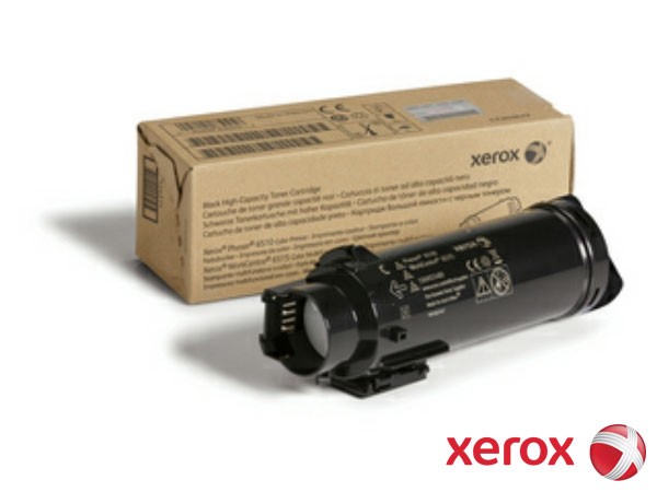Genuine Xerox 106R03480 Hi-Cap Black Toner to fit Colour Laser Colour Laser Printer