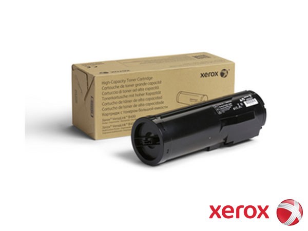 Genuine Xerox 106R03582 Black Hi-Cap Toner to fit VersaLink B405 Mono Laser Printer