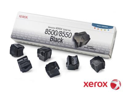 Genuine Xerox 108R00672 Black ColorStix 6 Pack to fit Xerox Colour Laser Printer 