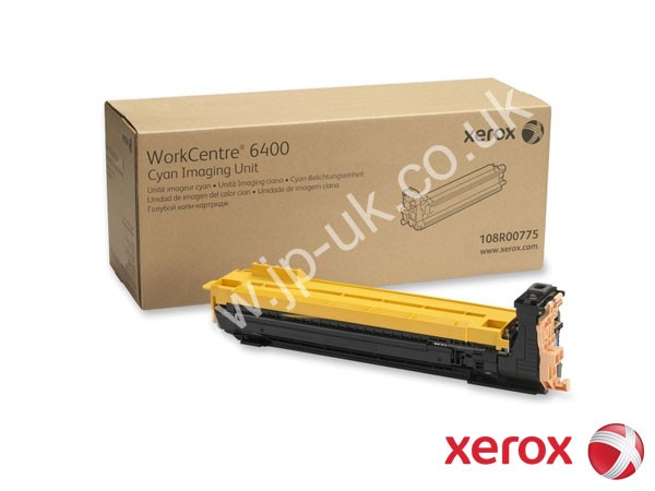 Genuine Xerox 108R00775 Cyan Drum Toner to fit WorkCentre 6400 Colour Laser Printer
