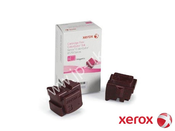 Genuine Xerox 108R00932 2 Magenta Ink Sticks to fit ColorQube 8570DT Colour Laser Printer 