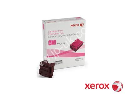 Genuine Xerox 108R00955 6 Magenta Ink Sticks to fit Xerox Colour Laser Printer 