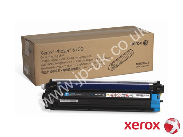 Genuine Xerox 108R00971 Cyan Imaging Unit to fit Toner Cartridges Colour Laser Printer
