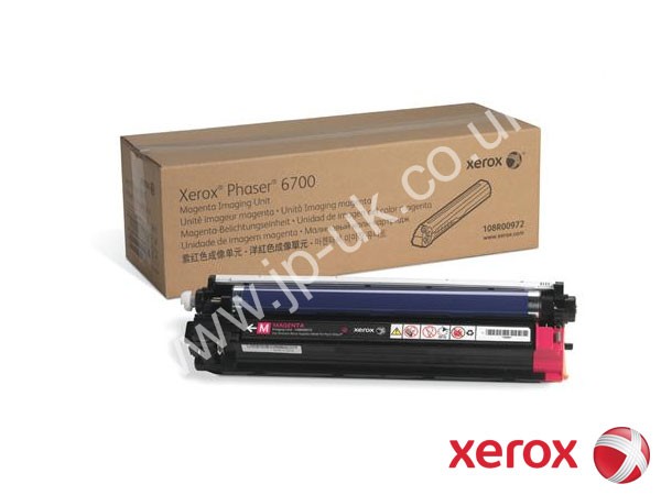 Genuine Xerox 108R00972 Magenta Imaging Unit to fit Toner Cartridges Colour Laser Printer