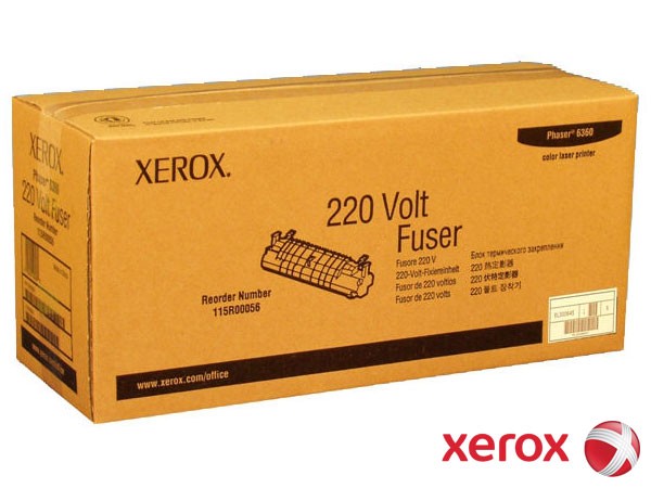 Genuine Xerox 115R00056 Fuser Unit to fit Toner Cartridges Colour Laser Printer