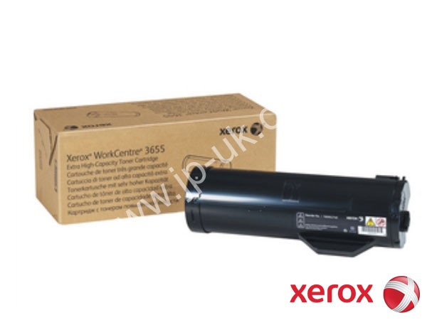 Genuine Xerox R02740 Extra High Capacity Black Toner to fit WorkCentre 3655 Colour Laser Printer