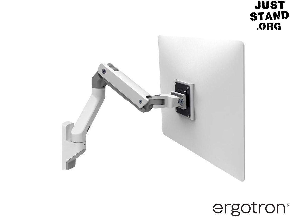 Ergotron 45-478-216 HX LCD Arm Sit-Stand Wall Mount - White