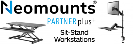 Browse Our Range of NeoMounts by NewStar Sit-Stand Workstations