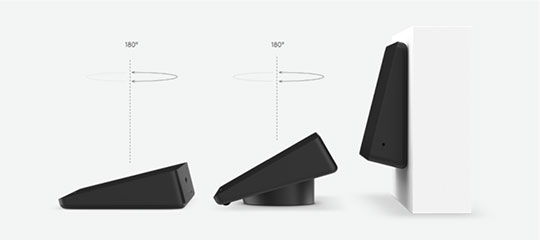 Riser, Table and Wall Mounts for Logitech Tap