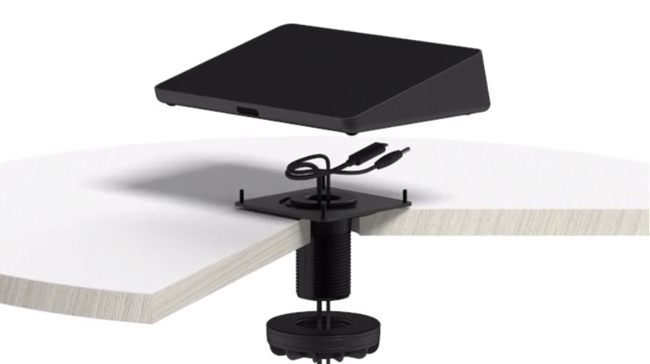 Logitech Tap Table Desk Cut
